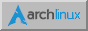 An 88x31 button. It shows the Arch Linux logo on a gray background.